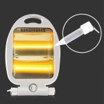⁦• دفاية 2 شمعة 800 Watt⁩ - الصورة ⁦3⁩